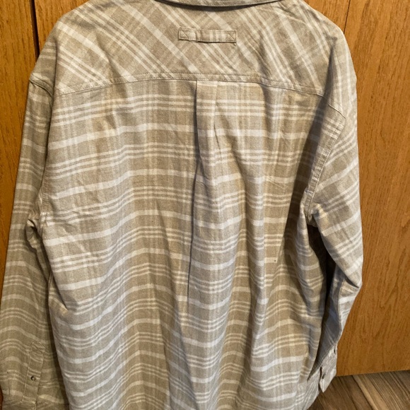 Legendary Whitetaills Flannel shirt sz XL Tan - Picture 4 of 4
